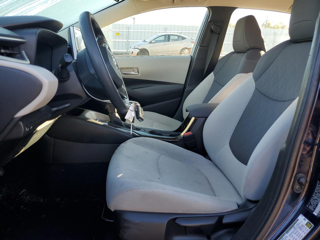 2020 Toyota Corolla VIN 5YFEPRAE4LP076539 Copart auction photo, hail / minor dent/scratches damage thumbnail 7