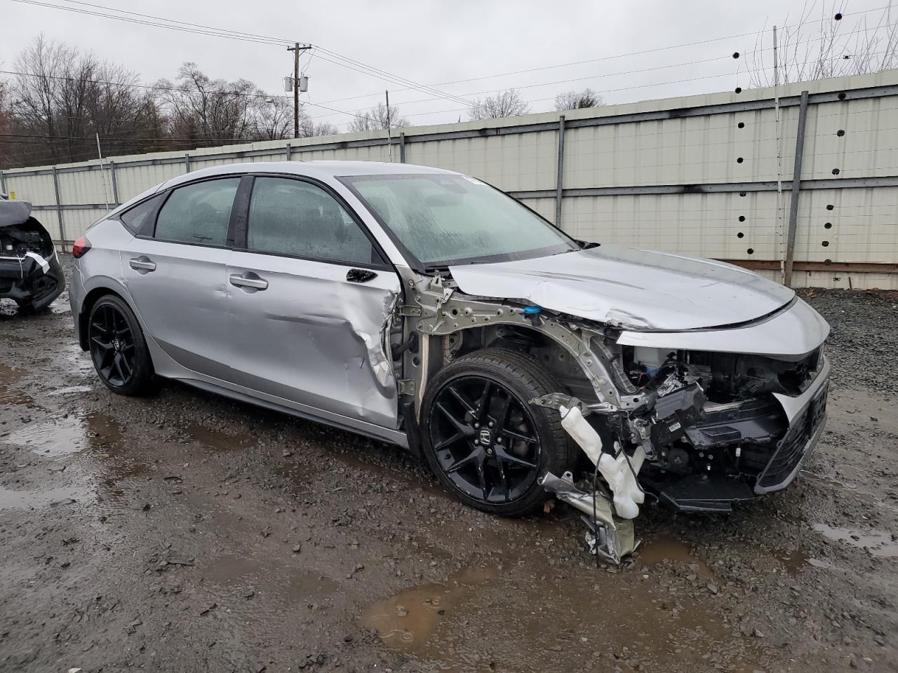 2022 Honda Civic VIN 19XFL2H8XNE003879 Copart auction photo, front end / side damage thumbnail 4
