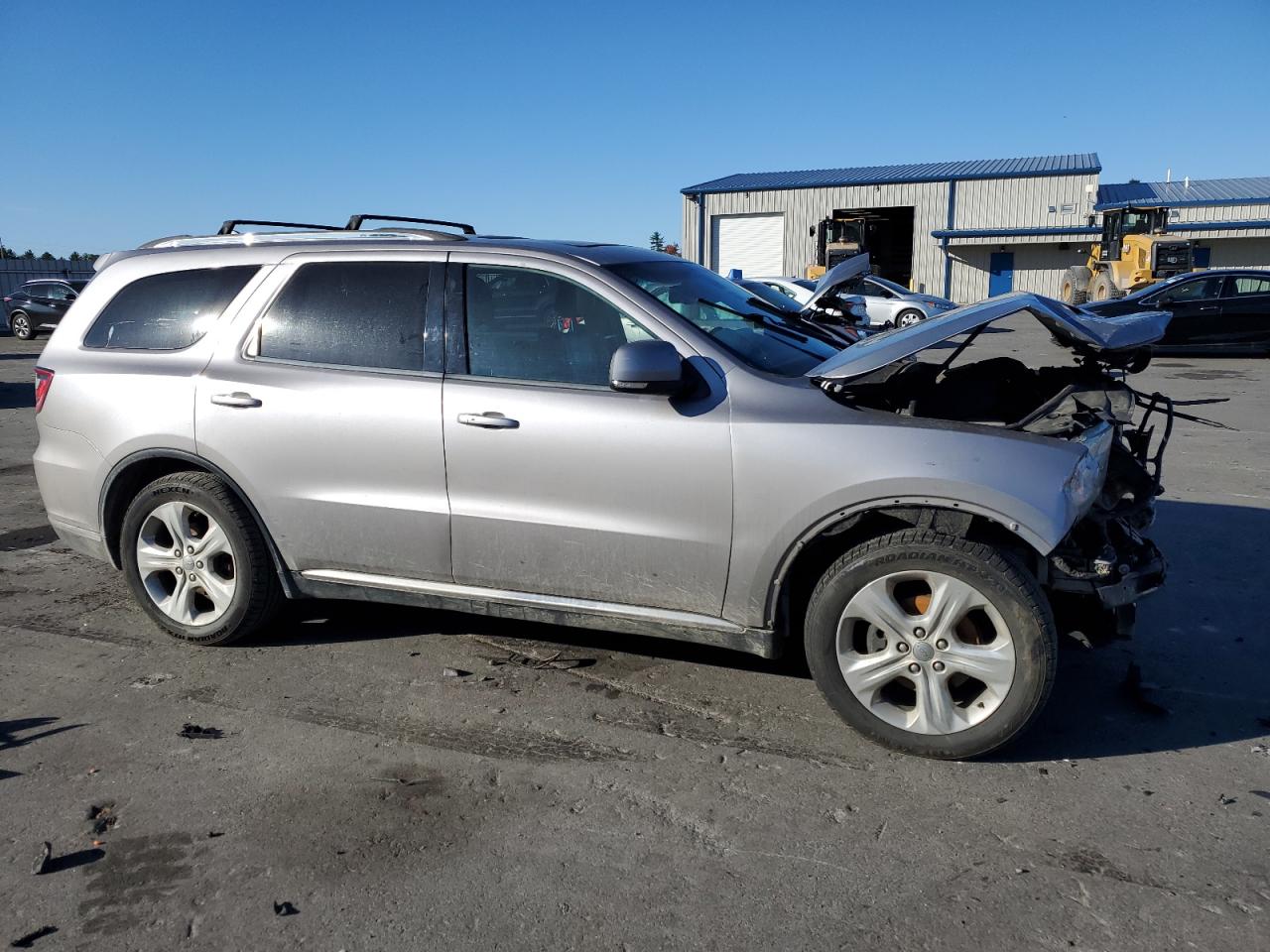 2014 Dodge Durango VIN 1C4RDHDG6EC306790 Copart auction photo, front end damage thumbnail 4