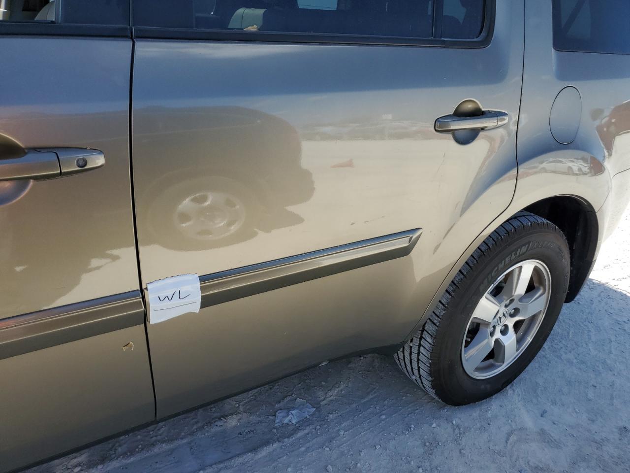 2011 Honda Pilot VIN 5FNYF3H7XBB012701 Copart auction photo, water/flood damage thumbnail 13
