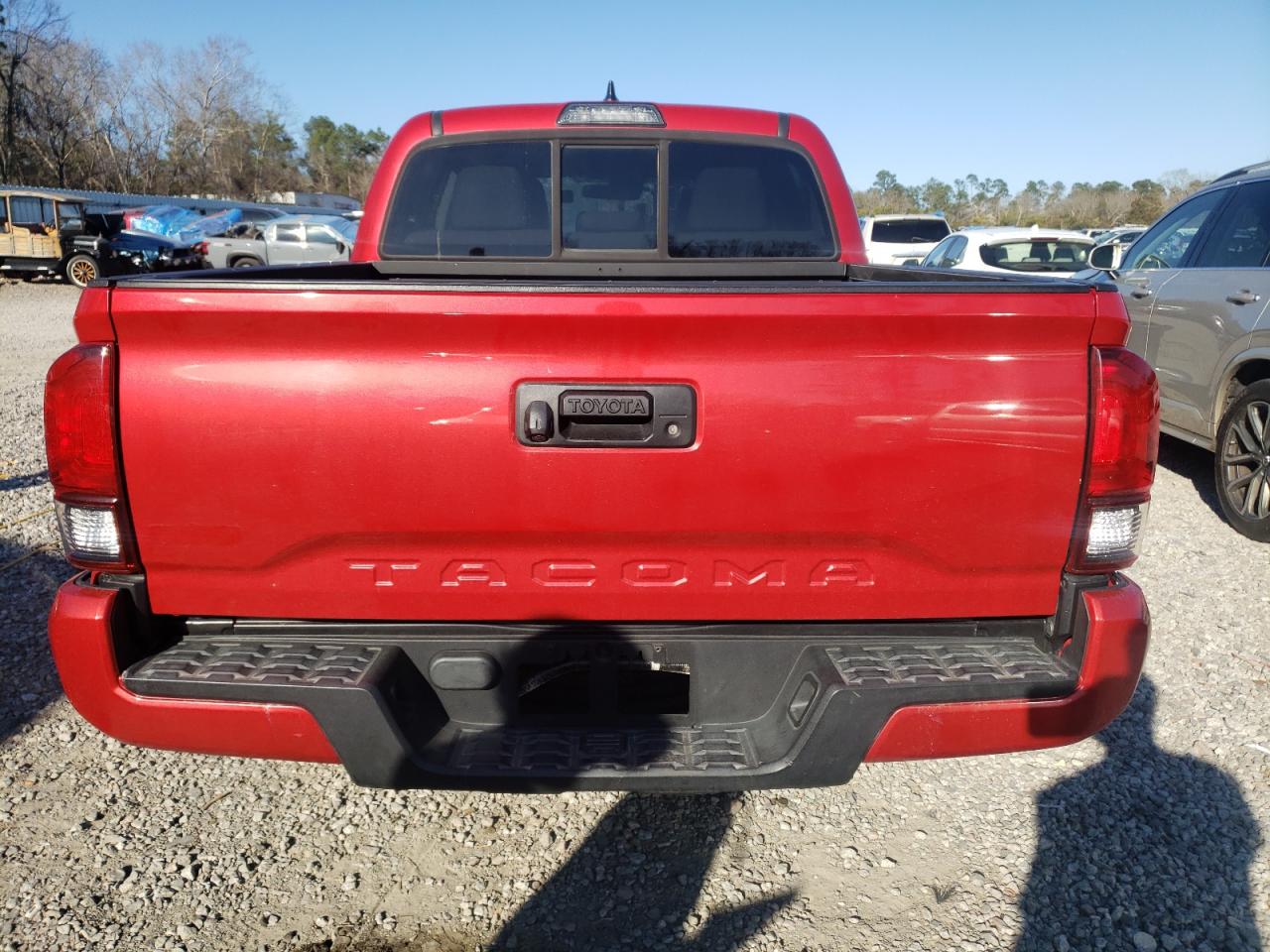 2019 Toyota Tacoma VIN 5TFAX5GN1KX155147 Copart auction photo, front end / side damage thumbnail 6
