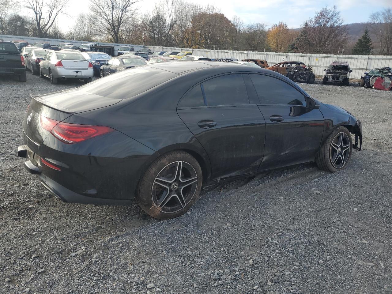 2020 Mercedes-Benz CLA-klasse VIN W1K5J4HBXLN107179 Copart auction photo, front end damage thumbnail 3