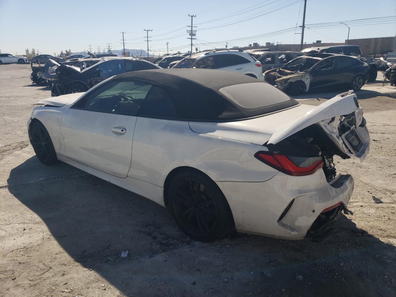 2023 BMW M4 VIN WBA53AT04PCL29093 Copart auction photo, rear end / front end damage thumbnail 2