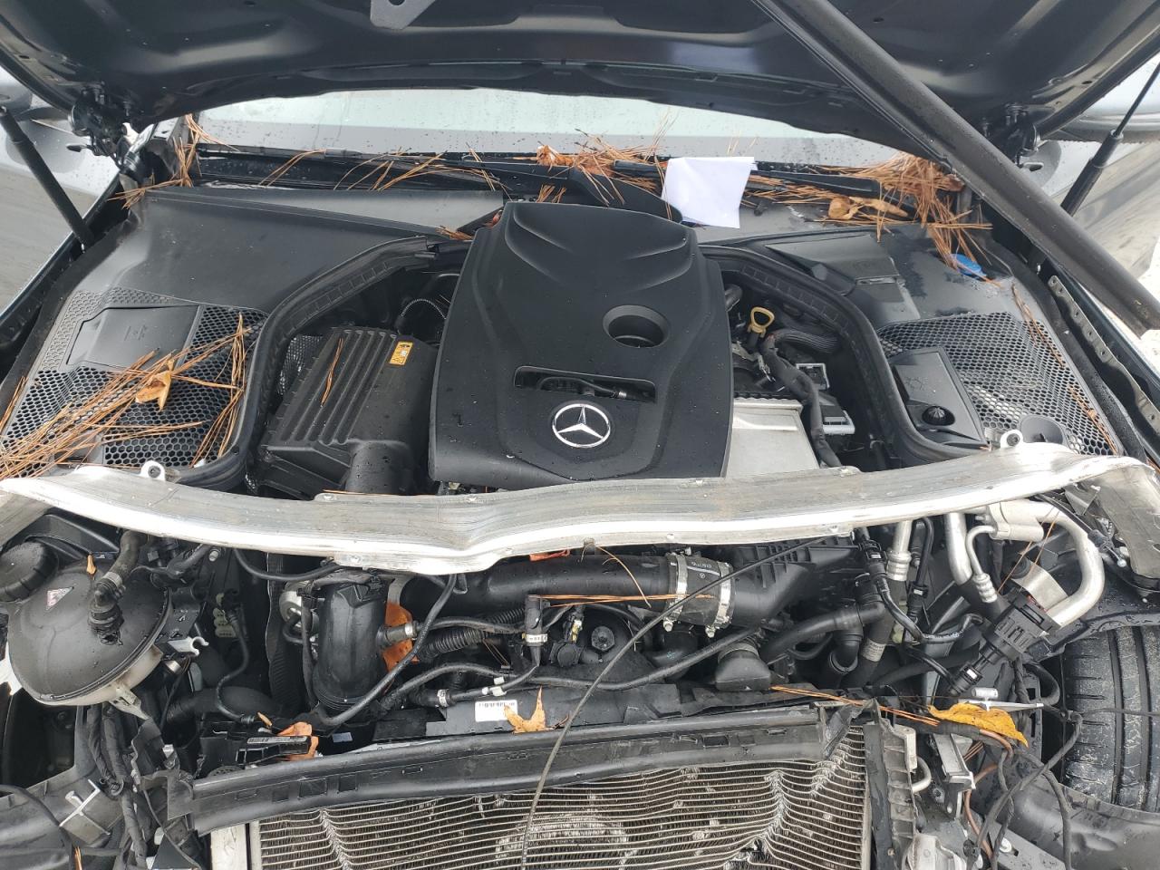 2018 Mercedes-Benz C-klasse VIN WDDWF4JB6JR350459 Copart auction photo, front end damage thumbnail 11