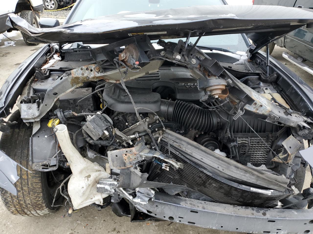2016 Dodge Charger VIN 2C3CDXHG6GH233175 Copart auction photo, front end / mechanical damage thumbnail 11
