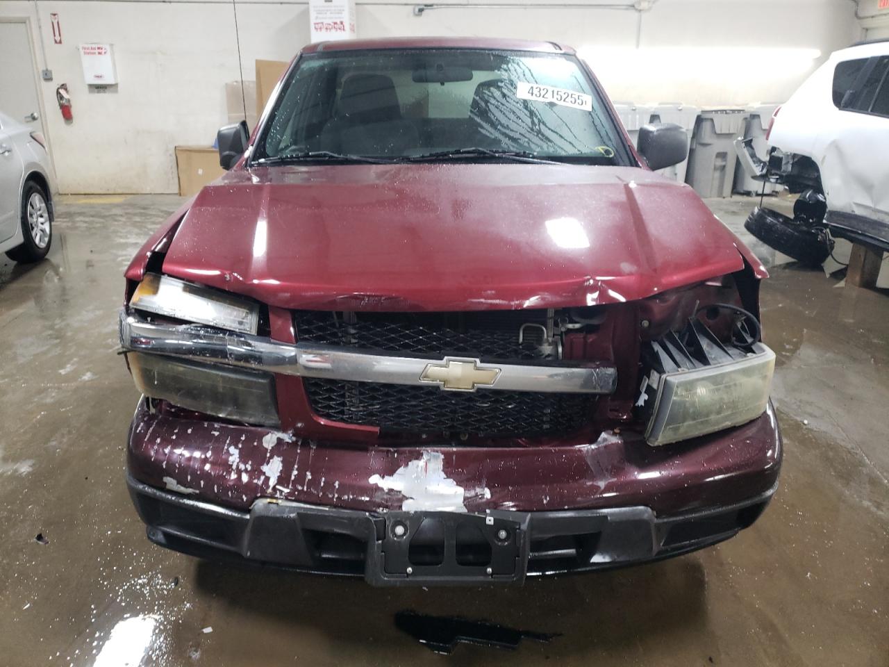 2007 Chevrolet Colorado VIN 1GCCS199978151011 Copart auction photo, front end damage thumbnail 5