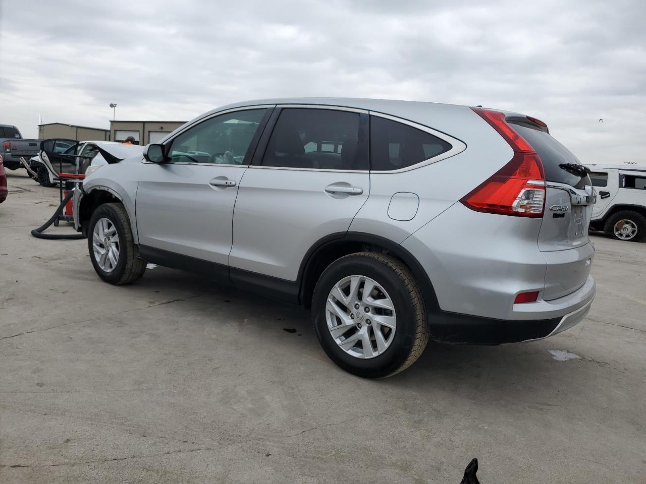 2015 Honda CR-V VIN 3CZRM3H56FG710256 Copart auction photo, front end / hail damage thumbnail 2