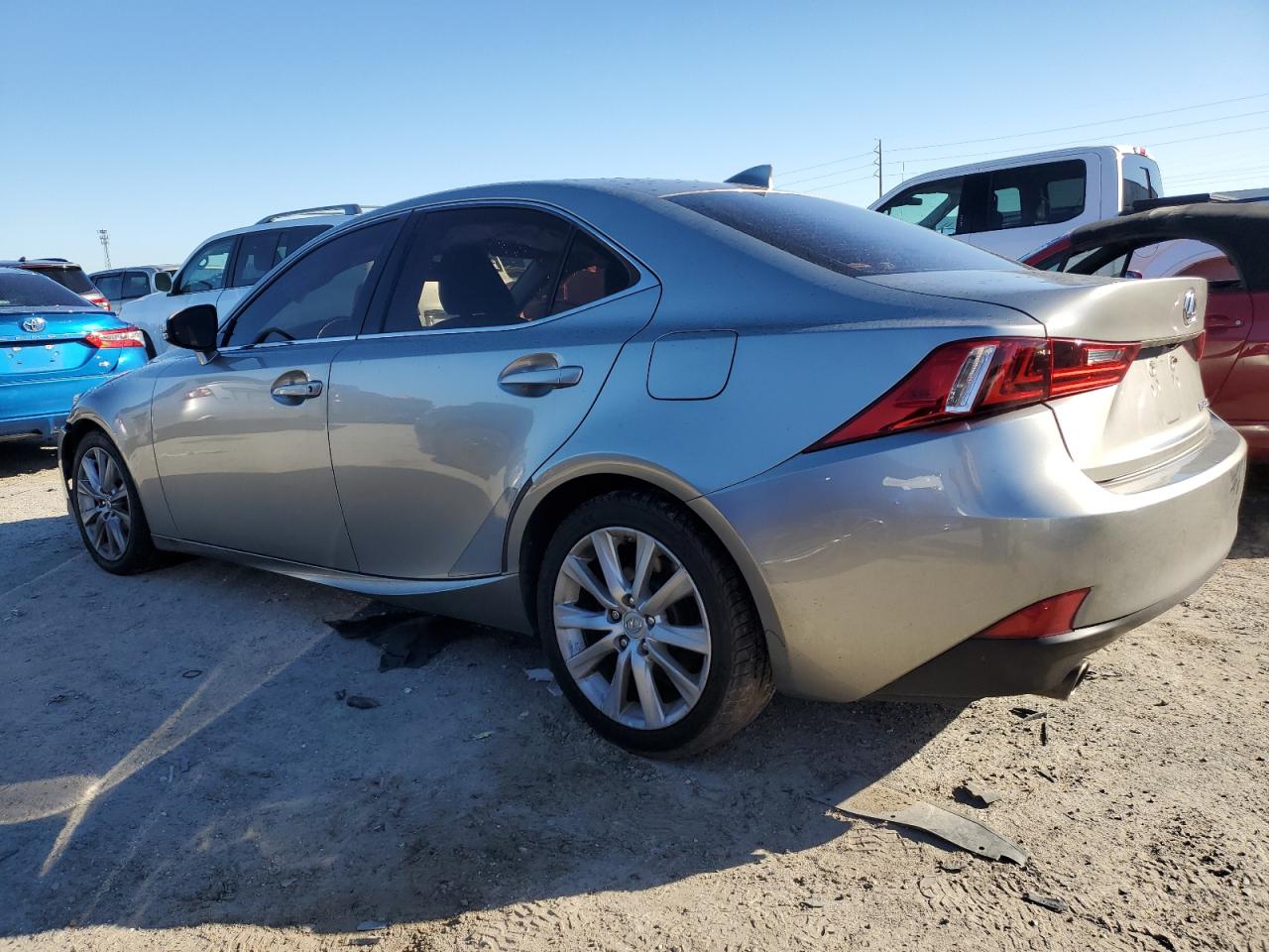 2015 Lexus IS VIN JTHBF1D2XF5079227 Copart auction photo, front end damage thumbnail 2