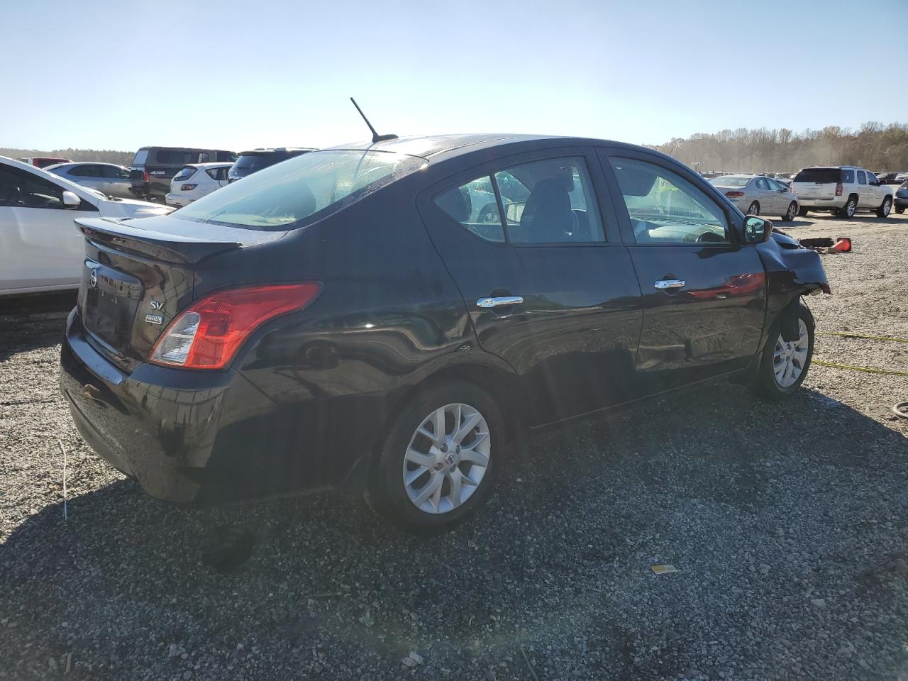 2019 Nissan Versa VIN 3N1CN7AP1KL834628 Copart auction photo, front end damage thumbnail 3