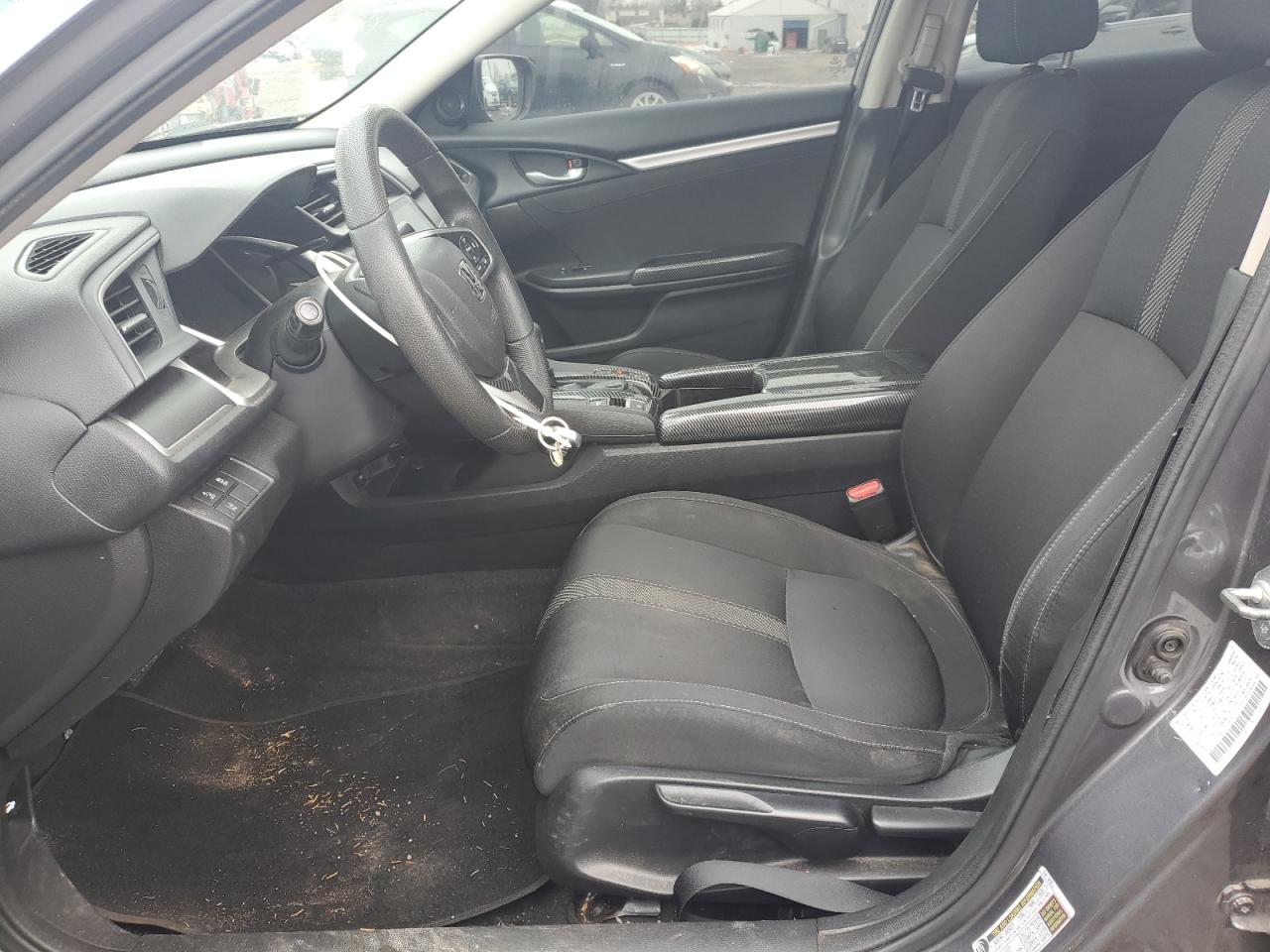 2016 Honda Civic VIN 2HGFC2F85GH508241 Copart auction photo, rear end / side damage thumbnail 7