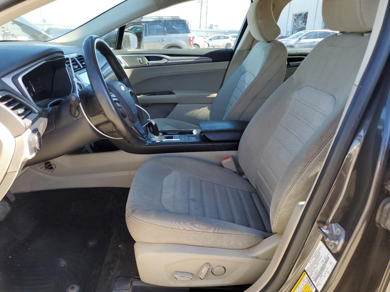 2019 Ford Fusion VIN 3FA6P0LU1KR264101 Copart auction photo, front end damage thumbnail 7