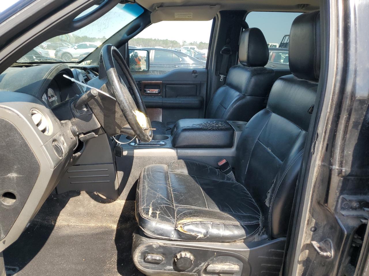 2004 Ford F-150 VIN 1FTPW145X4KD46043 Copart auction photo, front end / rear end damage thumbnail 7