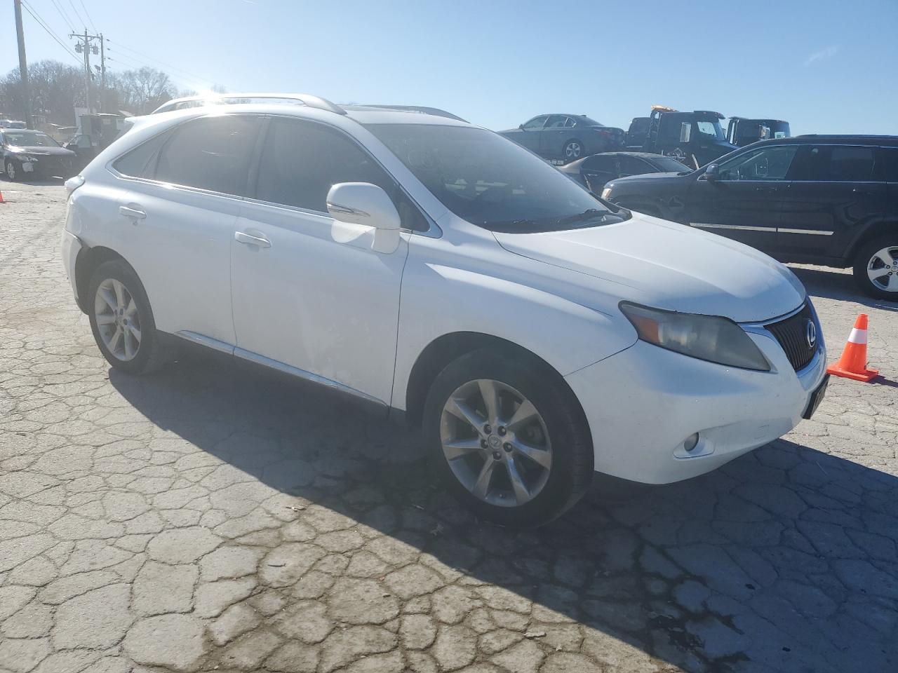 2010 Lexus RX VIN 2T2ZK1BA1AC017275 Copart auction photo, rear end damage thumbnail 4