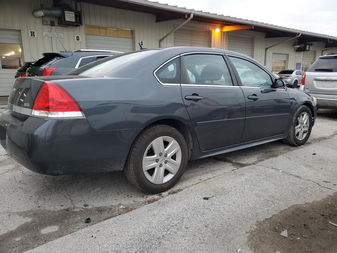2011 Chevrolet Impala VIN 2G1WA5EK7B1155286 Copart auction photo, front end / all over damage thumbnail 3