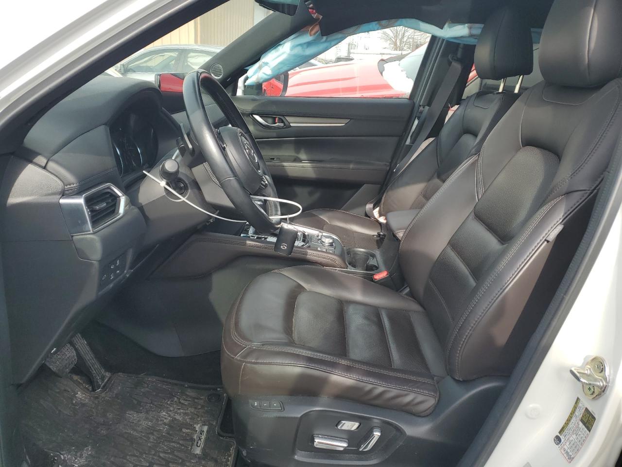 2021 Mazda CX-5 VIN JM3KFBEY5M0345779 Copart auction photo, front end damage thumbnail 7
