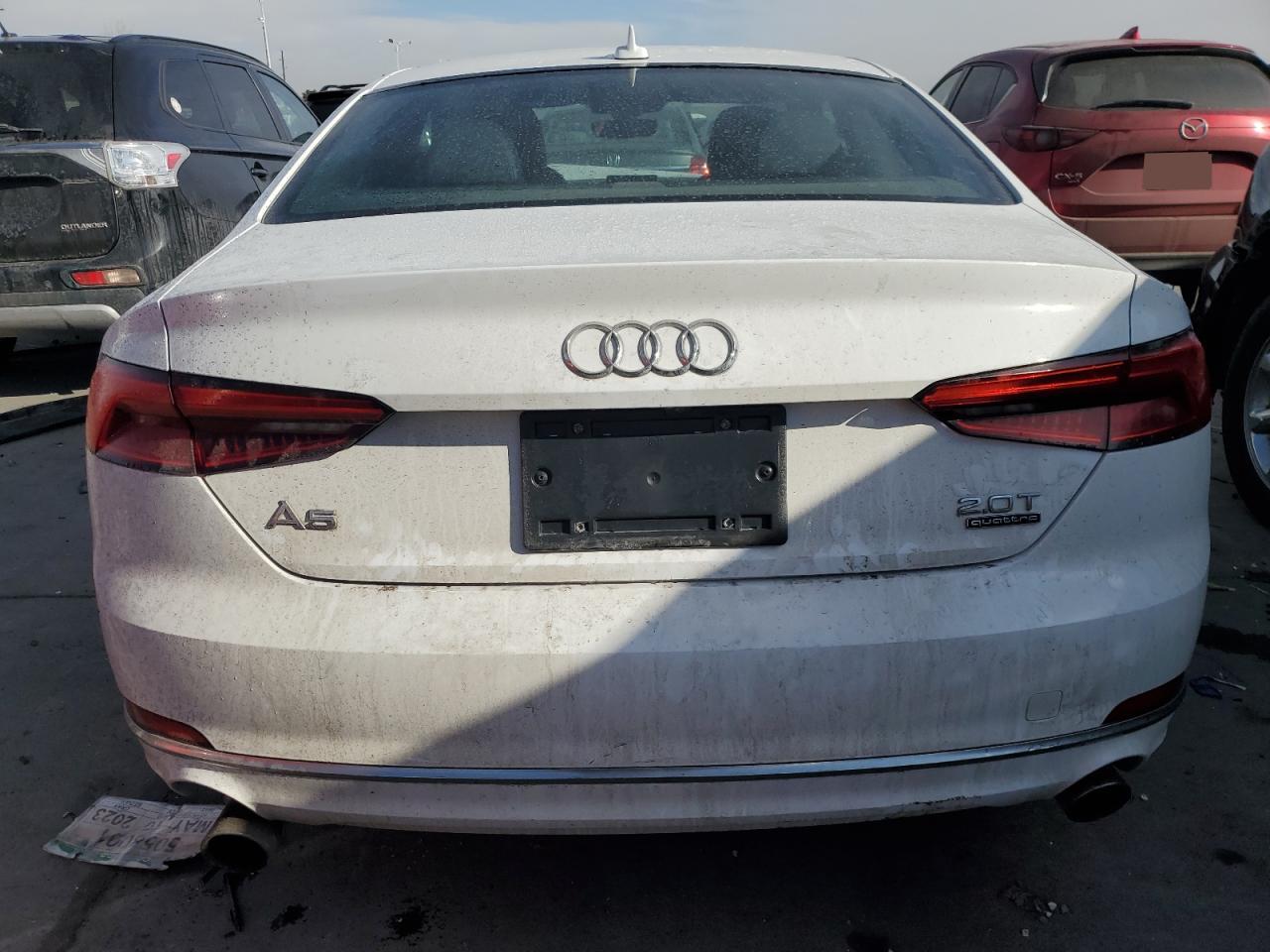 2018 Audi A5 VIN WAUNNAF55JA001699 Copart auction photo, front end damage thumbnail 6