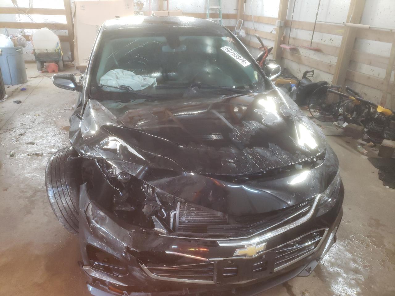 2017 Chevrolet Malibu VIN 1G1ZE5ST5HF118852 Copart auction photo, front end damage thumbnail 5