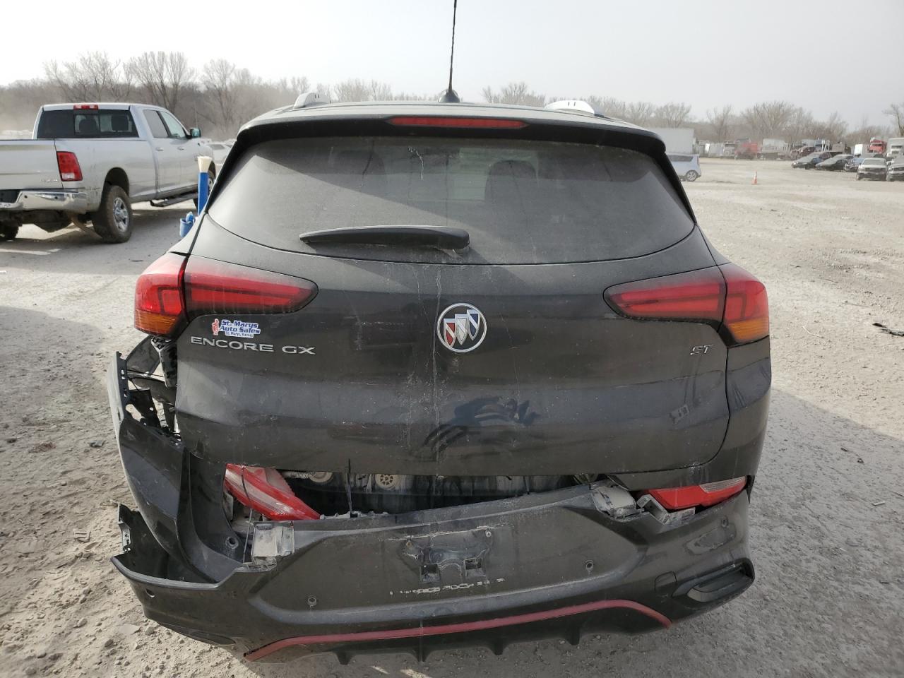 2020 Buick Encore VIN KL4MMDSL5LB123123 Copart auction photo, rear end damage thumbnail 6
