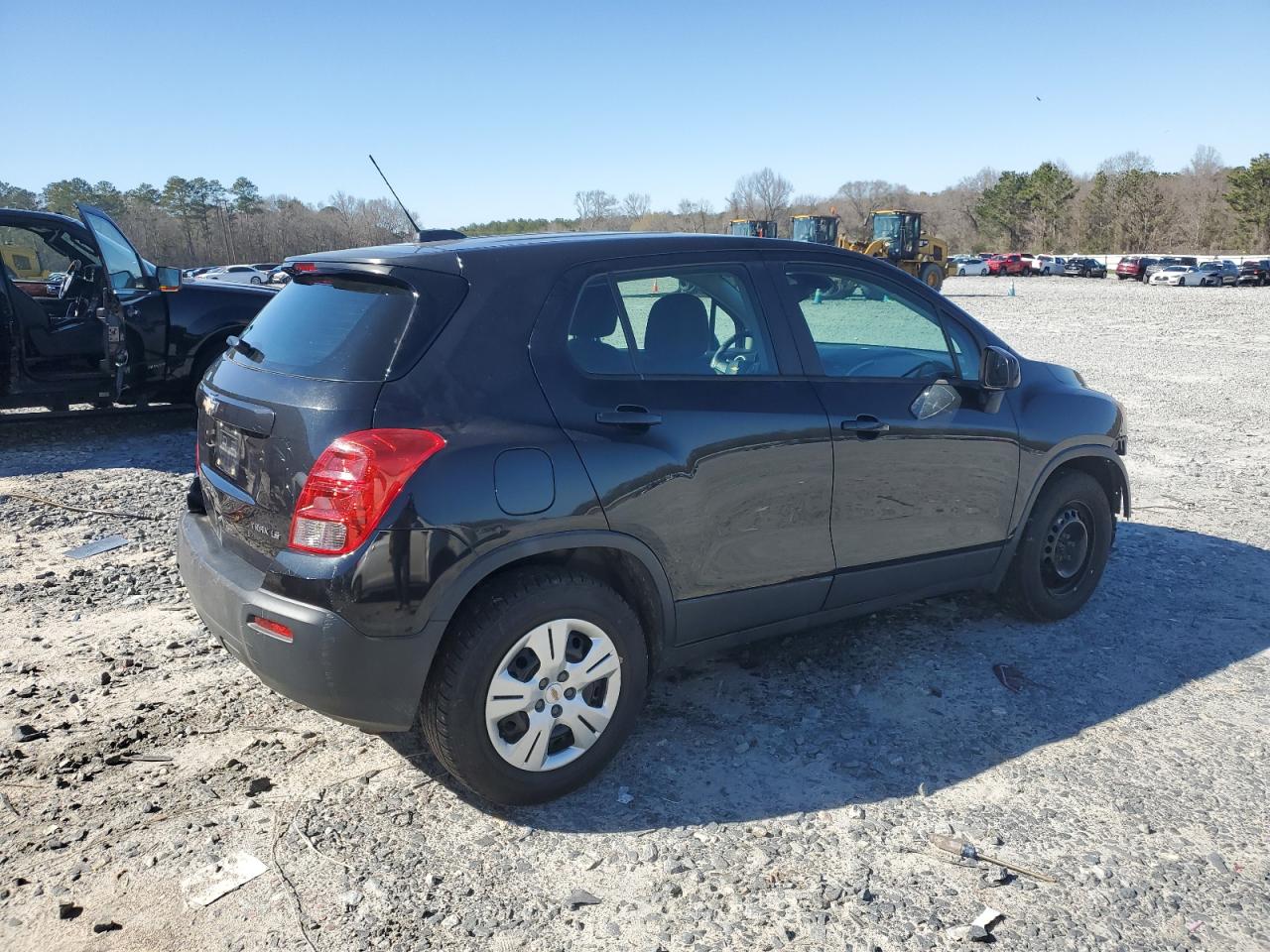 2015 Chevrolet Trax VIN KL7CJKSB9FB092773 Copart auction photo, front end damage thumbnail 3