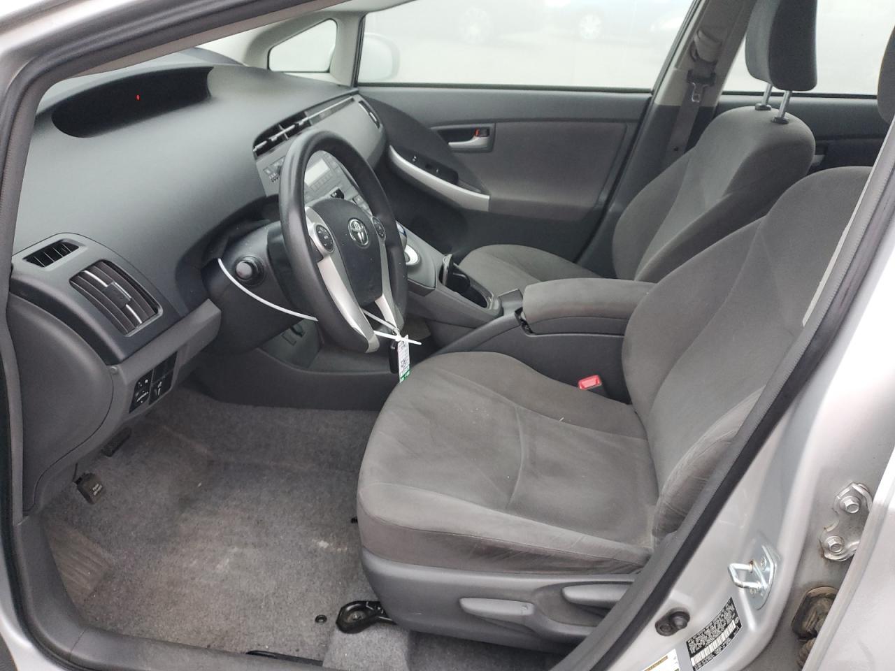 2011 Toyota Prius VIN JTDKN3DU7B0302431 Copart auction photo, rear end damage thumbnail 7
