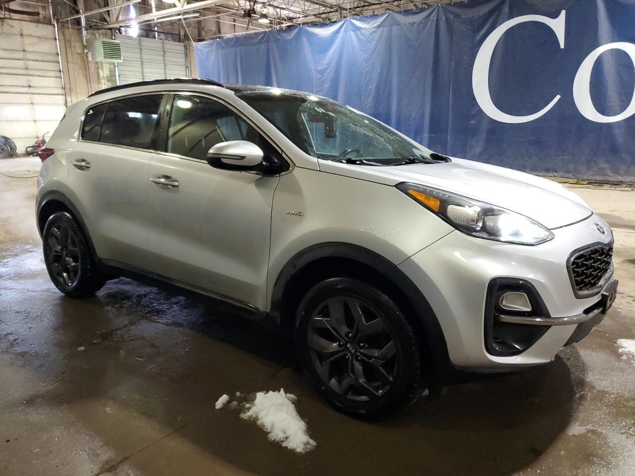 2020 KIA Sportage VIN KNDP6CAC3L7678809 Copart auction photo, mechanical / minor dent/scratches damage thumbnail 4