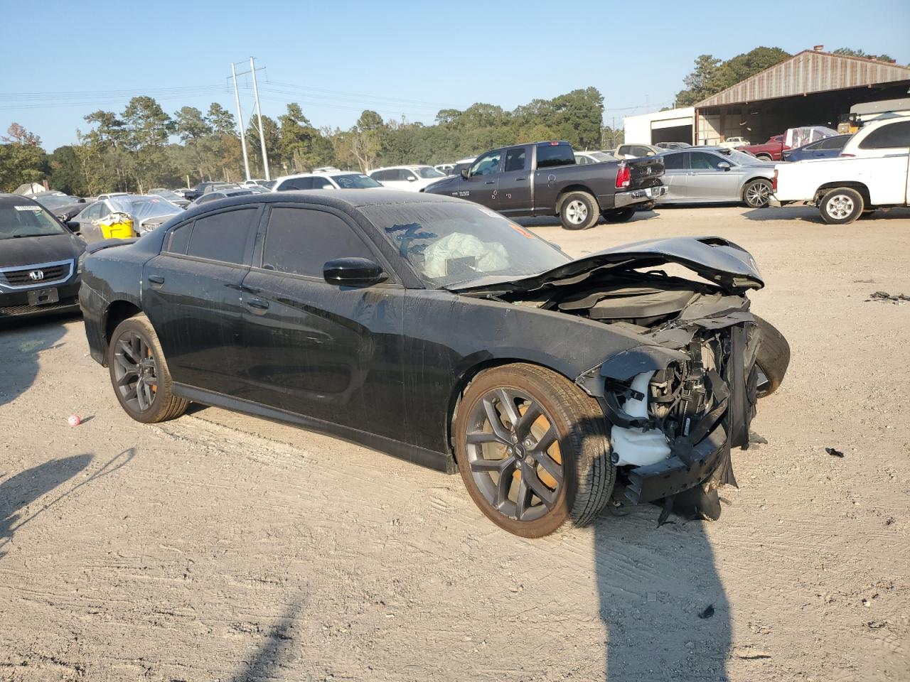 2019 Dodge Charger VIN 2C3CDXHG4KH692956 Copart auction photo, front end damage thumbnail 4