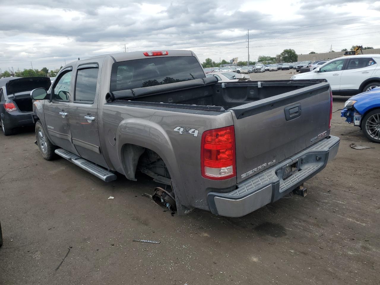 2012 GMC Sierra VIN 3GTP2VE71CG202843 Copart auction photo, front end damage thumbnail 2