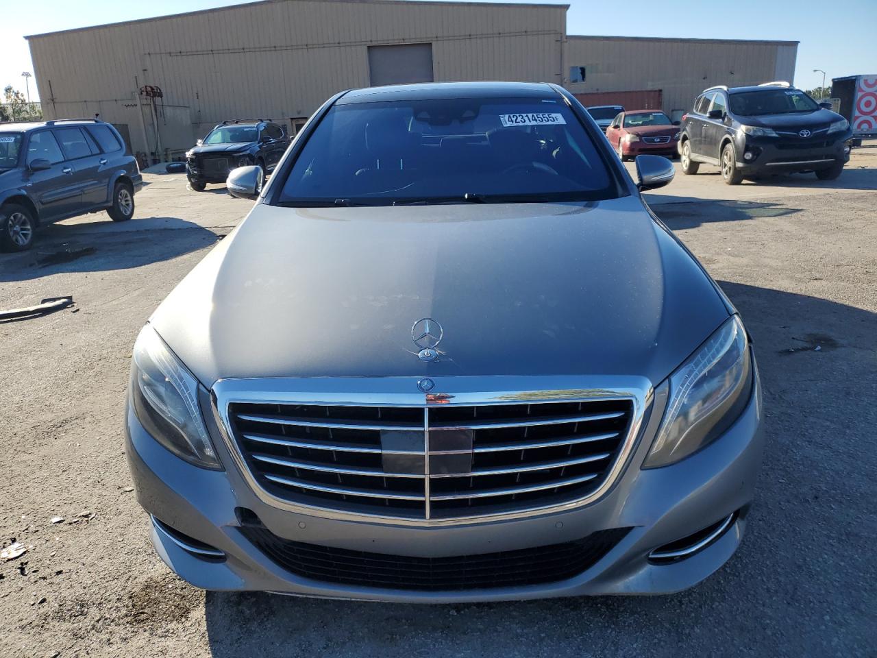 2015 Mercedes-Benz S-klasse VIN WDDUG8FB0FA152597 Copart auction photo, front end damage thumbnail 5