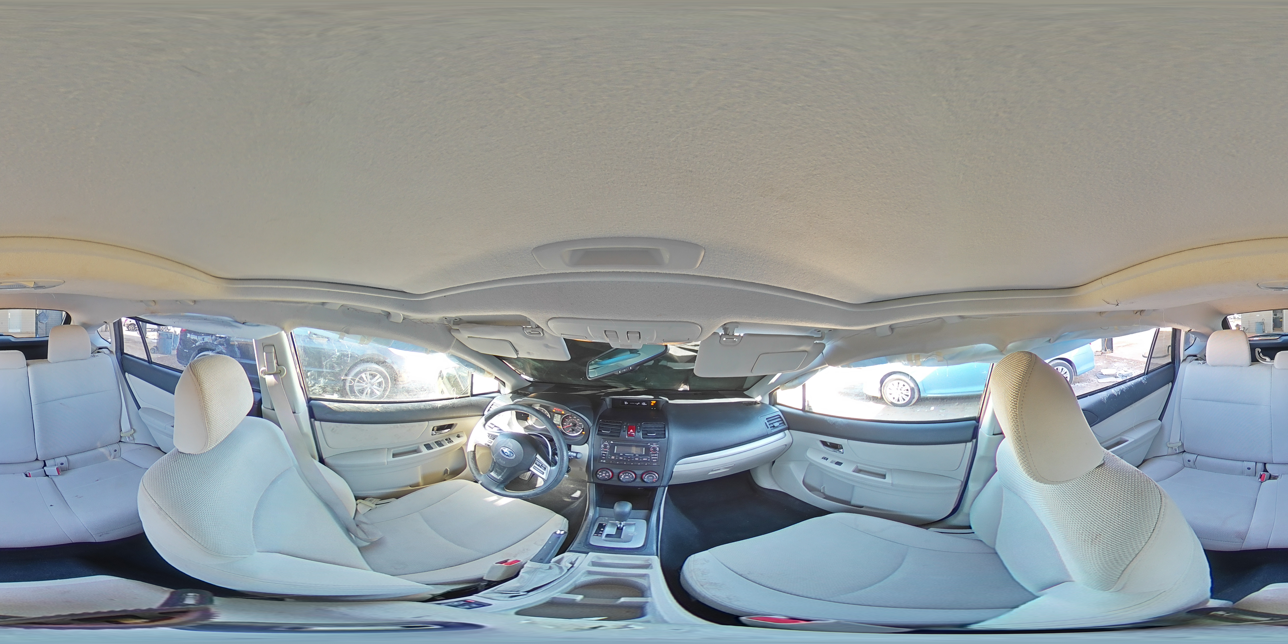 2014 Subaru XV VIN JF2GPAVC5E8329063 Copart auction photo, front end / side damage thumbnail 16