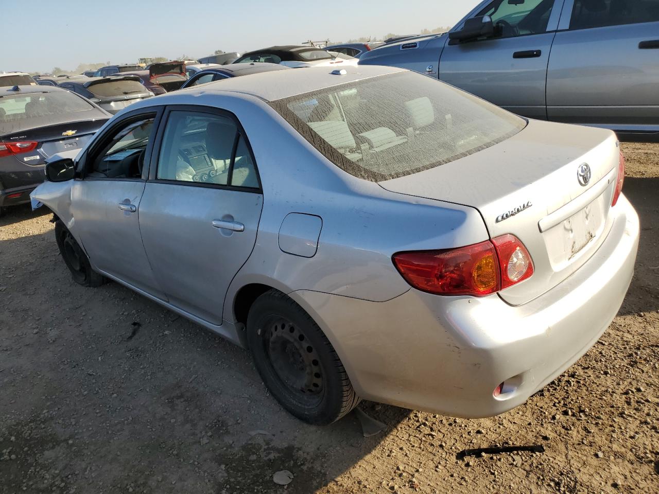2009 Toyota Corolla VIN 1NXBU40E99Z072414 Copart auction photo, front end / normal wear damage thumbnail 2