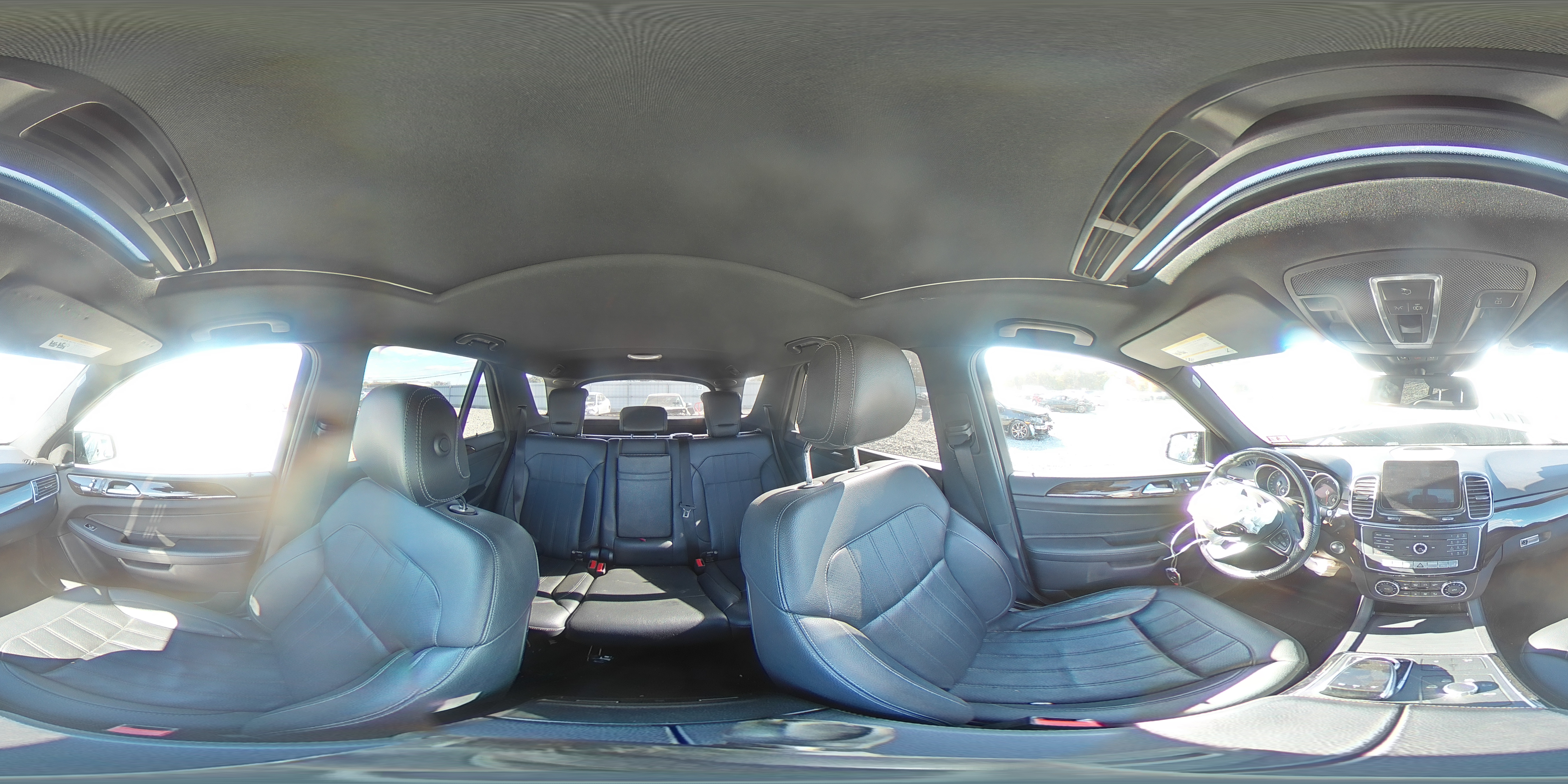 2017 Mercedes-Benz GLE VIN 4JGDA5HB2HA815674 Copart auction photo, front end damage thumbnail 14