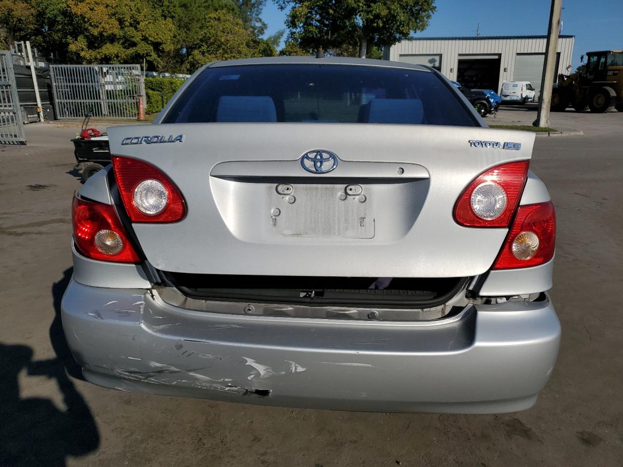 2007 Toyota Corolla VIN JTDBR32E970114999 Copart auction photo, rear end / front end damage thumbnail 6