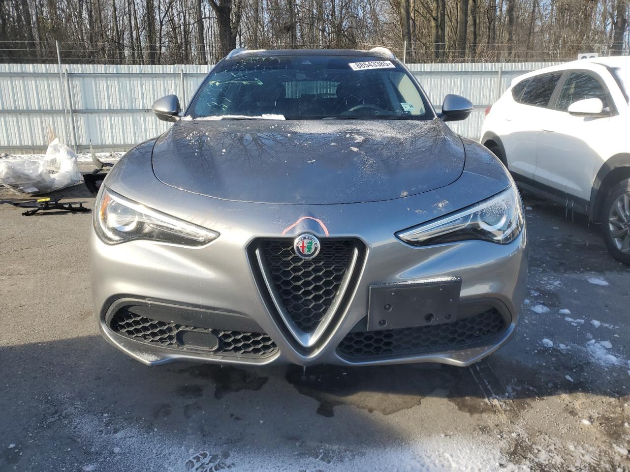 2020 Alfa Romeo Stelvio VIN ZASPAKANXL7C98870 Copart auction photo, rear end / stripped damage thumbnail 5