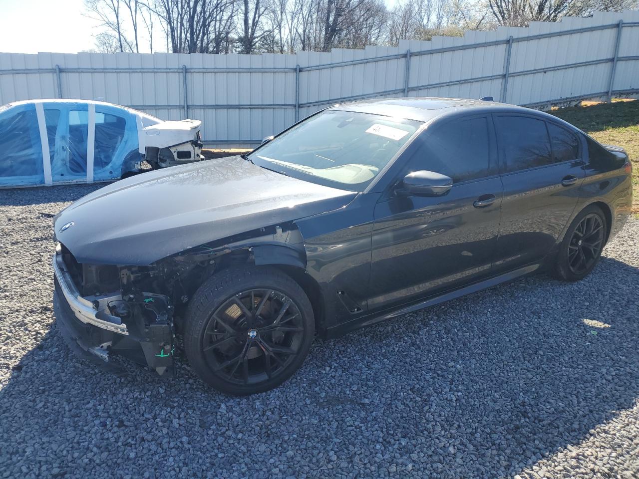 2021 BMW 5er VIN WBA53BJ09MCG05923 - Copart auction photo