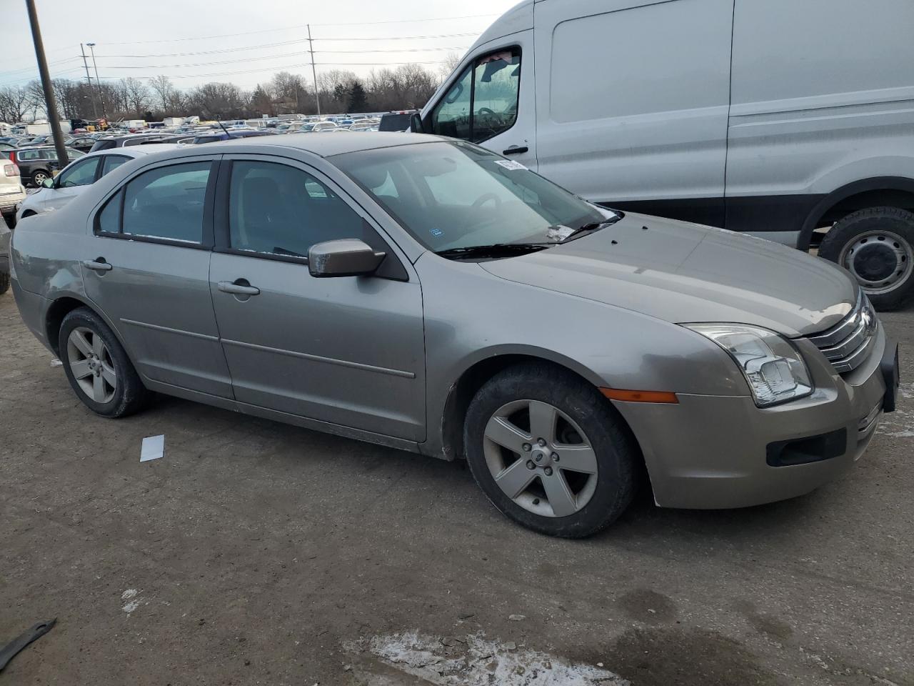 2008 Ford Fusion VIN 3FAHP07Z18R264249 Copart auction photo, side damage thumbnail 4
