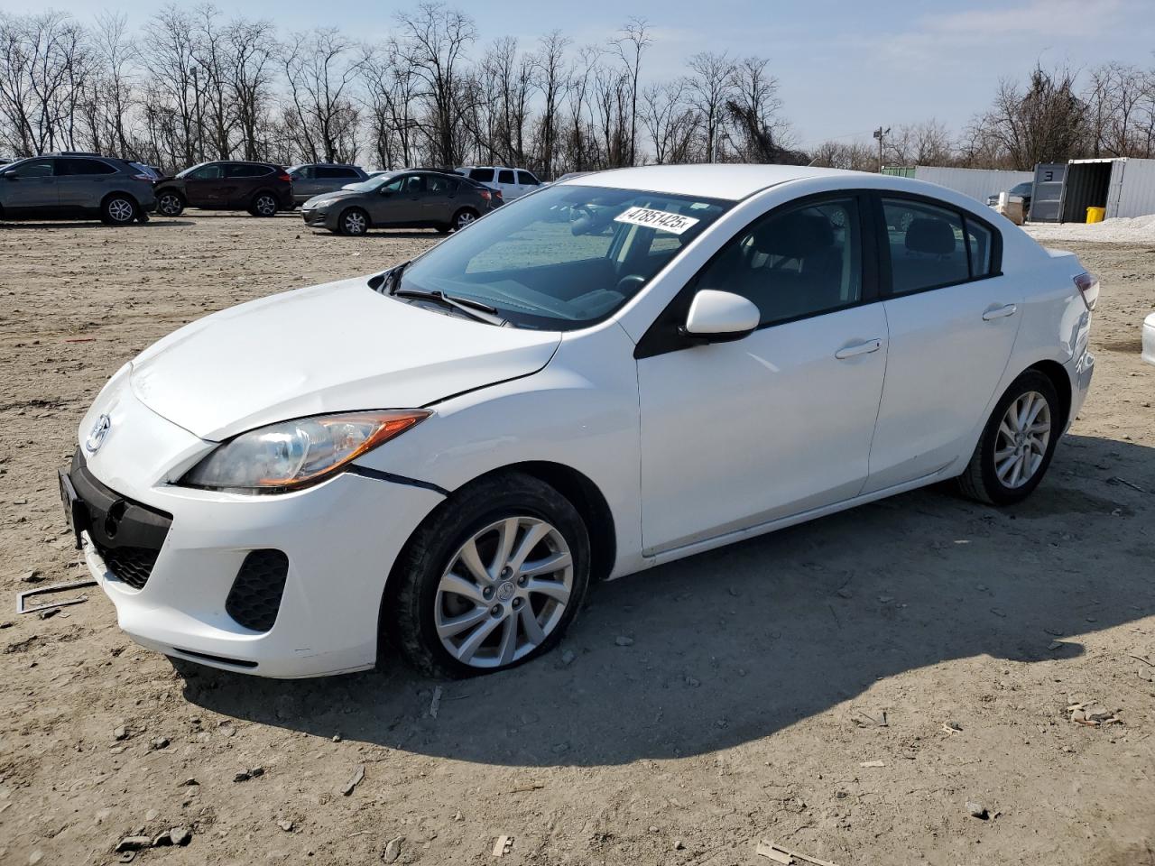 2012 Mazda 3 VIN JM1BL1V86C1563945