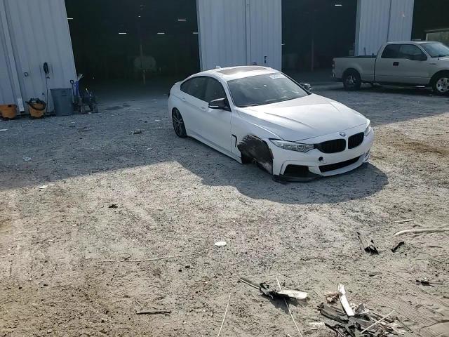 2016 BMW 4er VIN WBA4B1C55GG242323 Copart auction photo, front end damage thumbnail 11