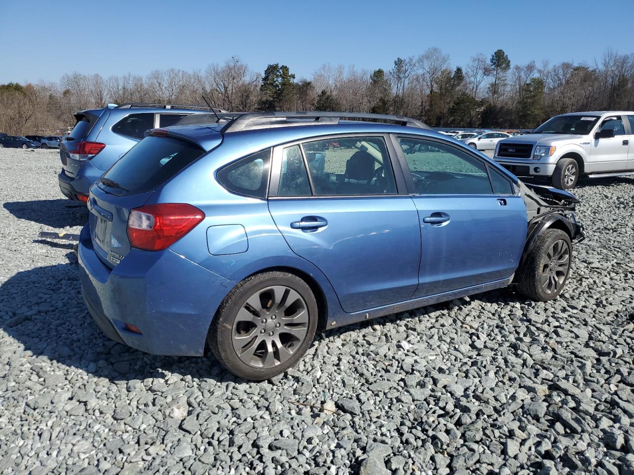 2014 Subaru Impreza VIN JF1GPAL67EG334319 Copart auction photo, front end damage thumbnail 3