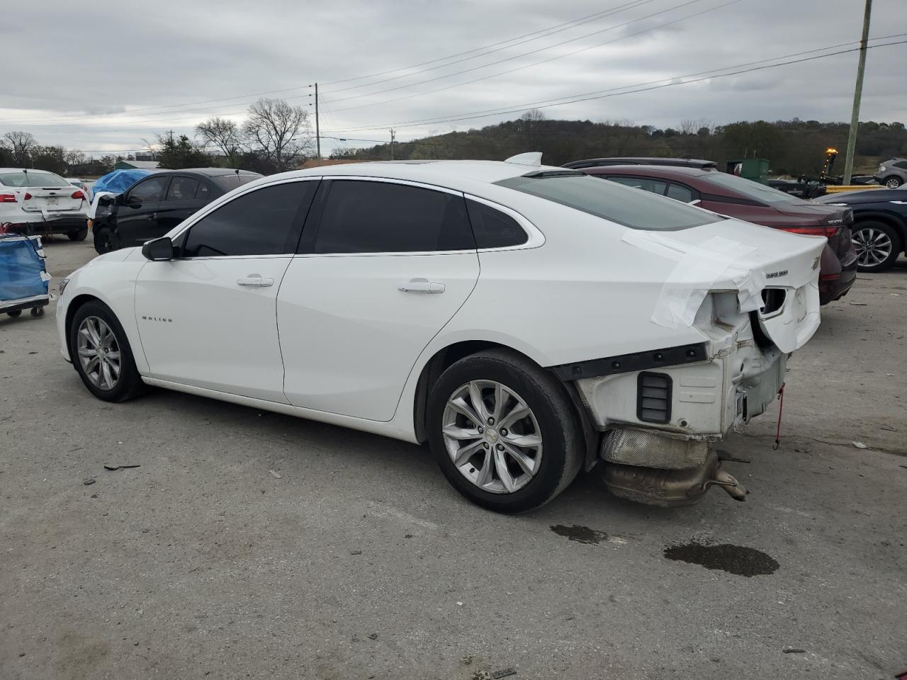 2020 Chevrolet Malibu VIN 1G1ZD5ST9LF088265 Copart auction photo, rear end damage thumbnail 2