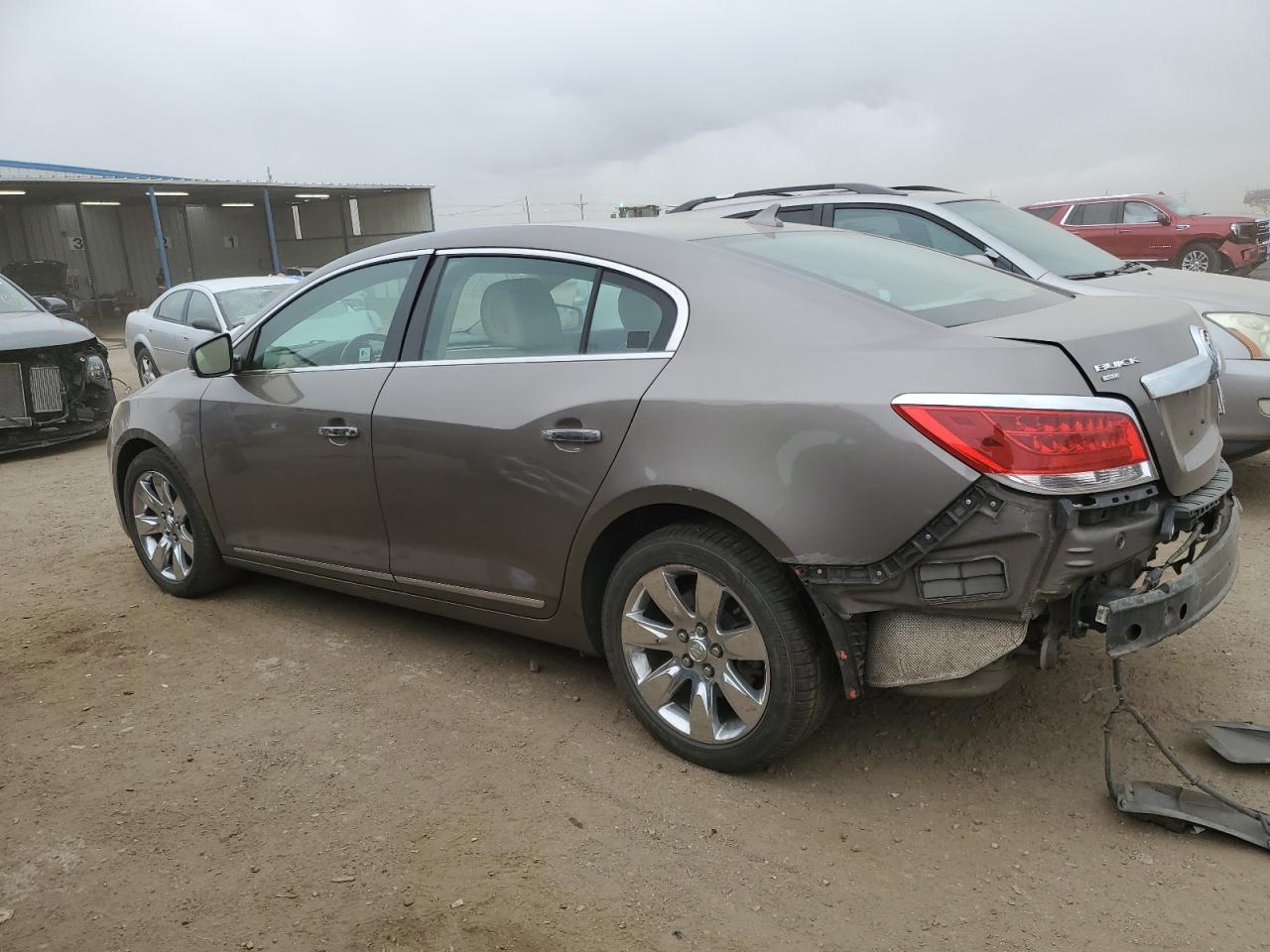 2011 Buick LaCrosse VIN 1G4GD5GD1BF212443 Copart auction photo, rear end / side damage thumbnail 2