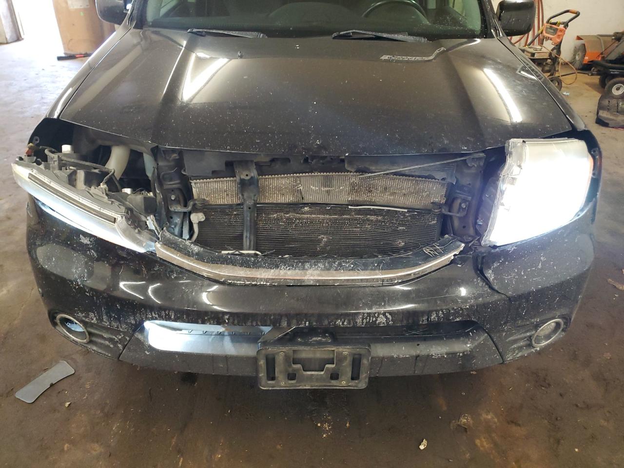 2012 Honda Pilot VIN 5FNYF4H98CB055927 Copart auction photo, front end damage thumbnail 12