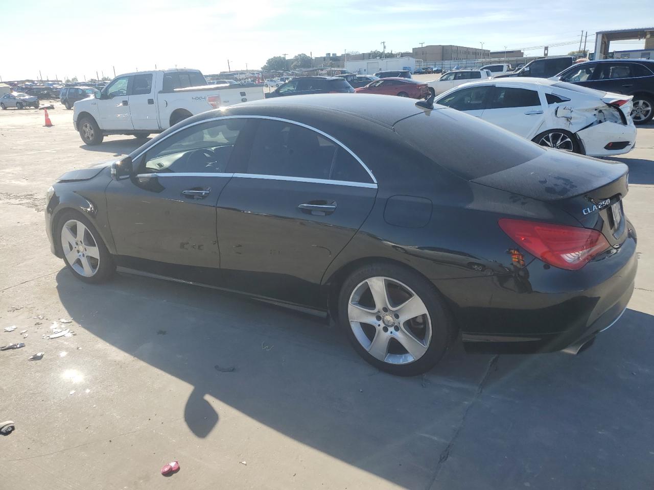 2015 Mercedes-Benz CLA-klasse VIN WDDSJ4GB3FN177941 Copart auction photo, mechanical damage thumbnail 2