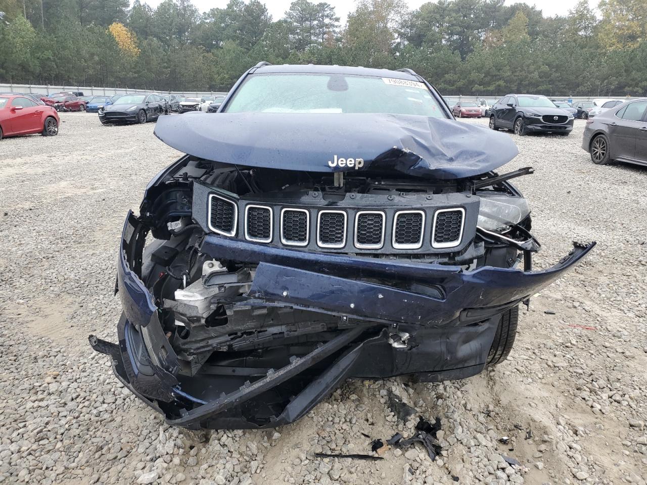 2018 Jeep Compass VIN 3C4NJCBB3JT194062 Copart auction photo, front end / rear end damage thumbnail 5