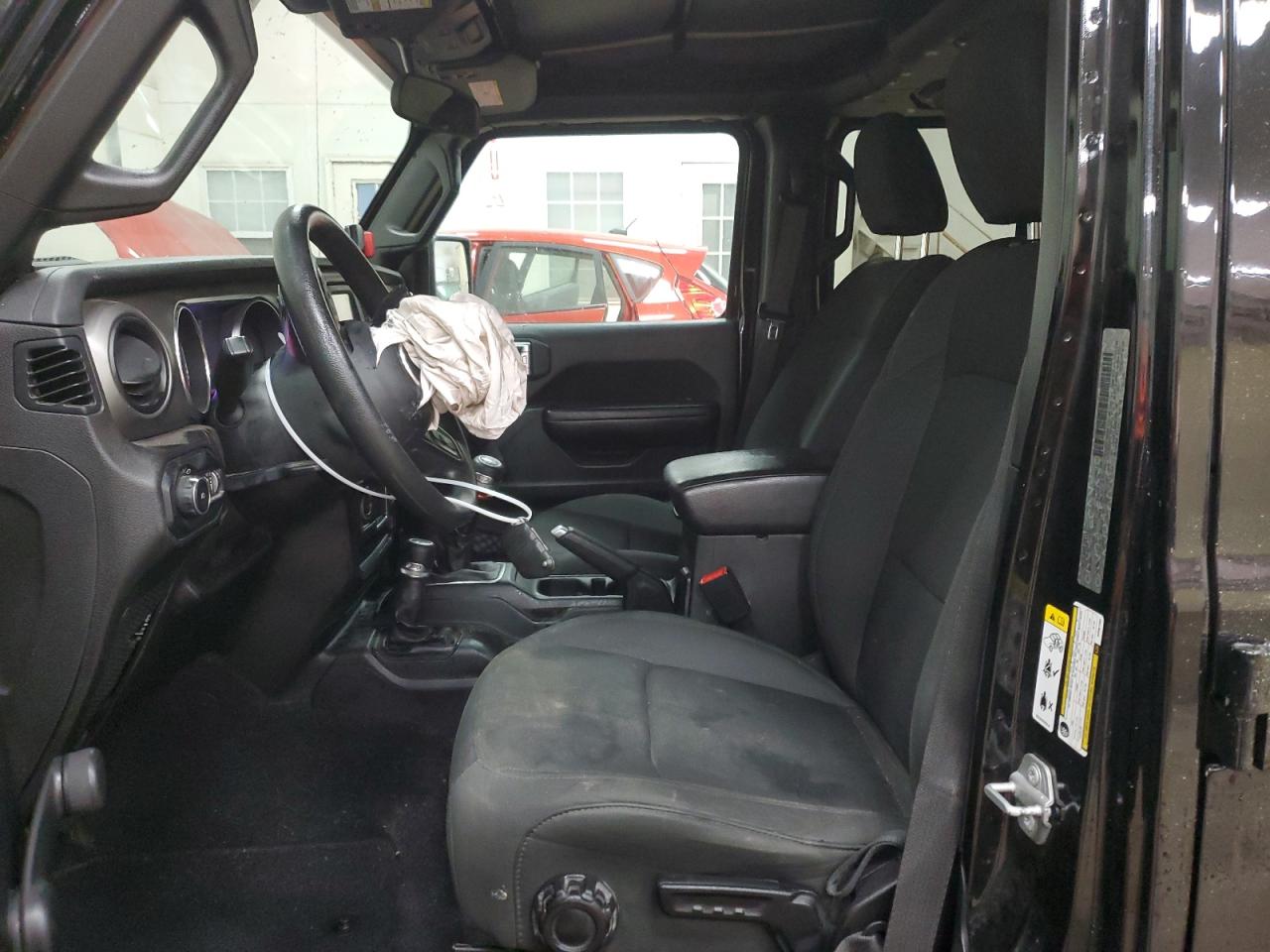 2019 Jeep Wrangler VIN 1C4HJXDG3KW661084 Copart auction photo, front end / minor dent/scratches damage thumbnail 7