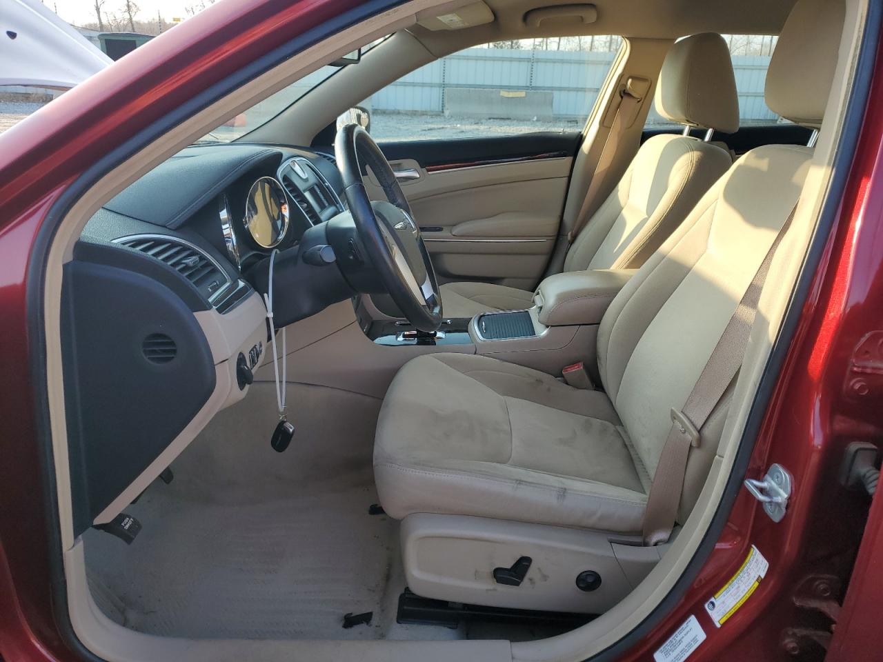 2012 Chrysler 300 VIN 2C3CCAAG9CH139036 Copart auction photo, front end damage thumbnail 7