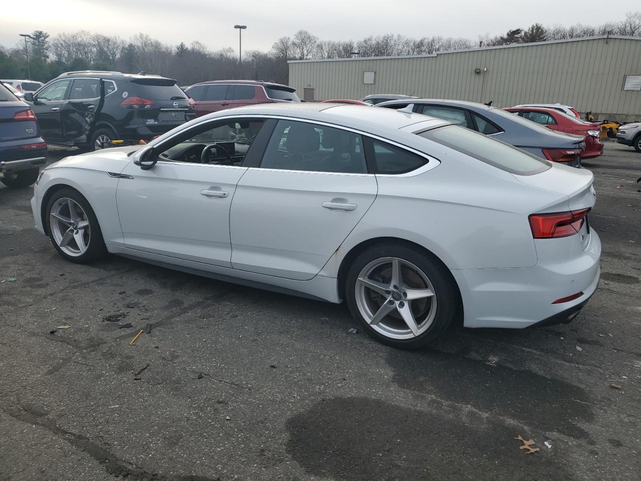 2018 Audi A5 VIN WAUENCF51JA009567 Copart auction photo, mechanical damage thumbnail 2