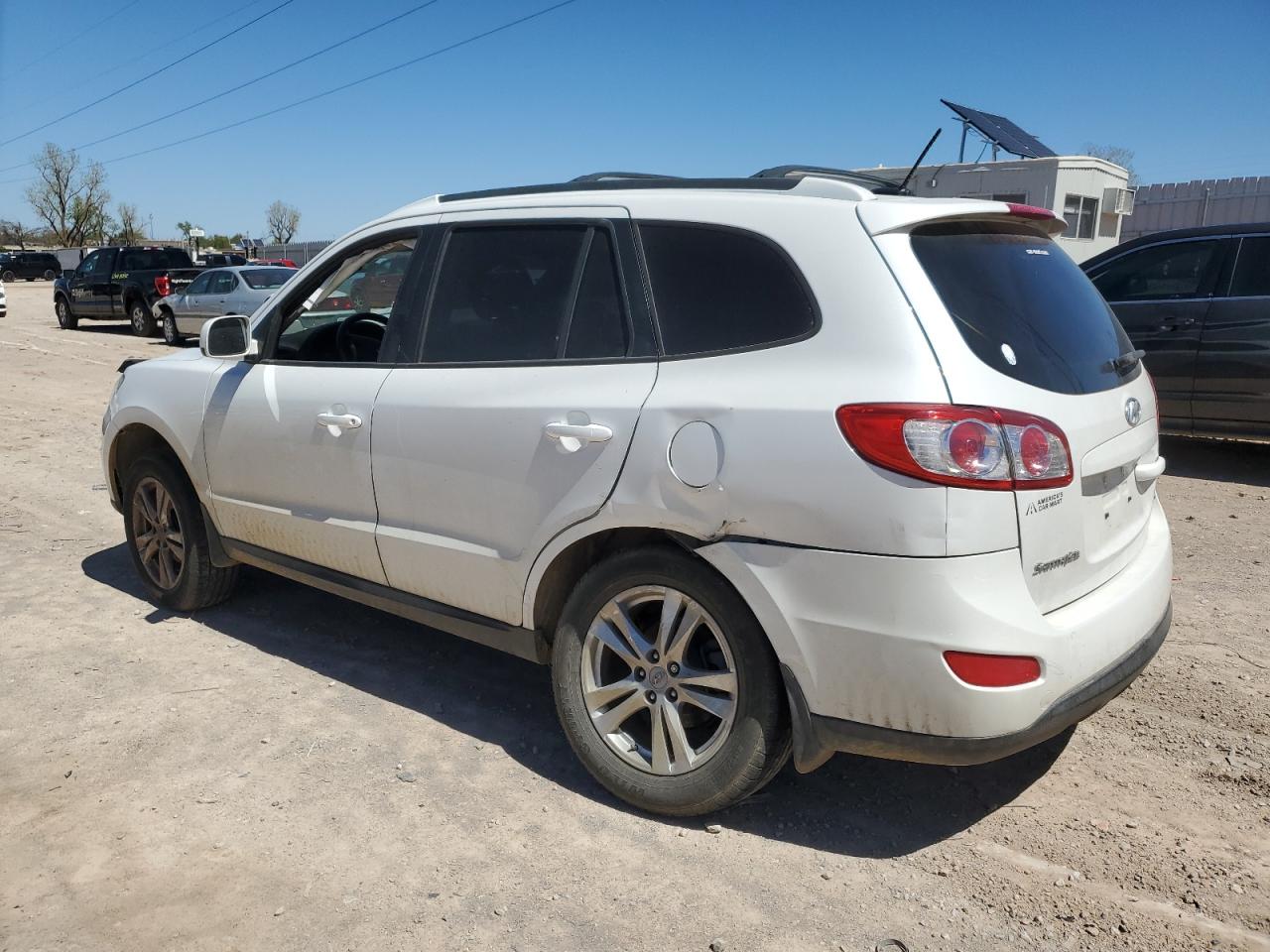 2012 Hyundai Santa Fe VIN 5XYZHDAG8CG129427 Copart auction photo, rear end / minor dent/scratches damage thumbnail 2