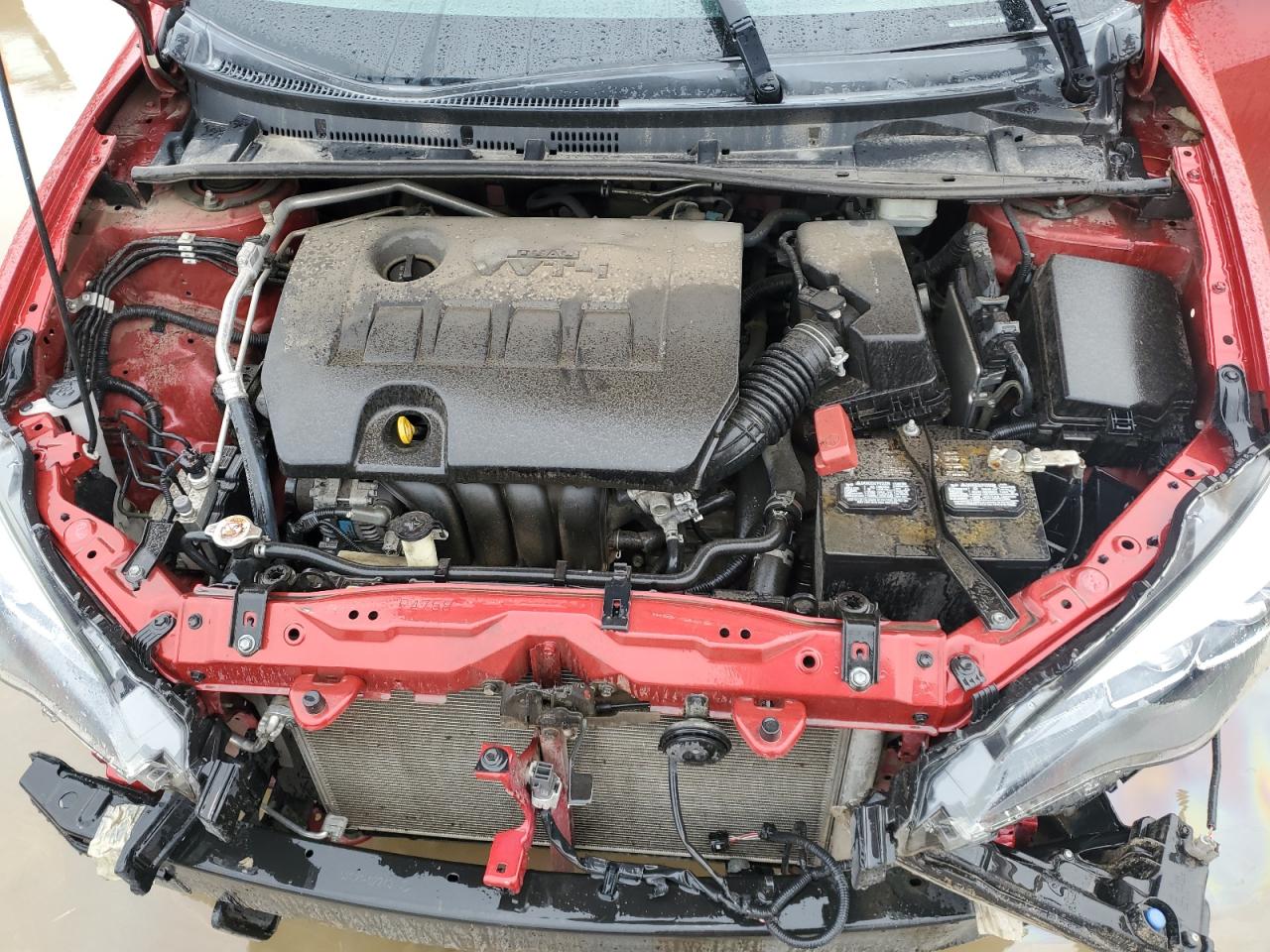 2019 Toyota Corolla VIN 2T1BURHE6KC216543 Copart auction photo, all over damage thumbnail 11