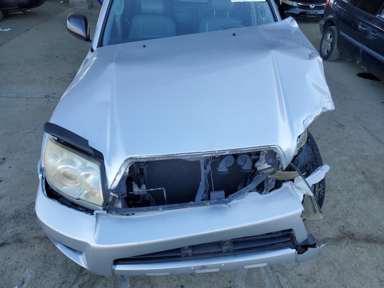 2008 Toyota 4Runner VIN JTEZU14R88K020972 Copart auction photo, front end / side damage thumbnail 12