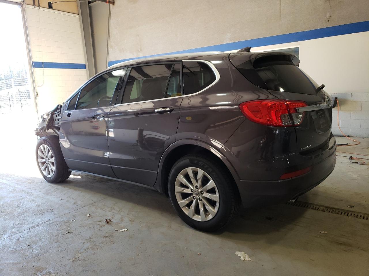 2017 Buick Envision VIN LRBFXBSA0HD217493 Copart auction photo, front end / side damage thumbnail 2
